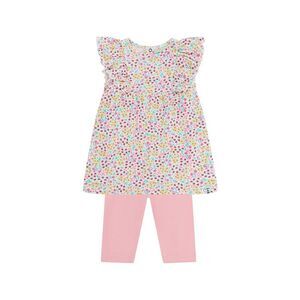 Lilly And Sid Girls  Floral Tunic & Cropped Legging